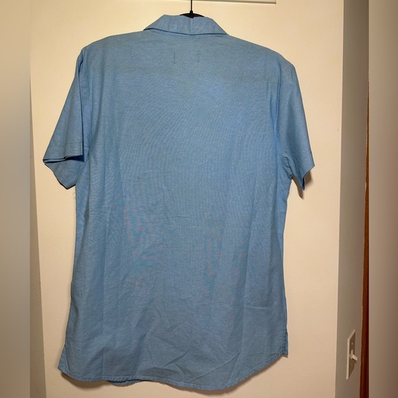 Trunks Surf & Swim Co. Tropical Shirt w/lobster Icon in Deep Sea - Sz S/P - Picture 4 of 5